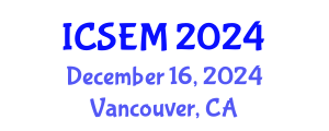International Conference on Statistics, Econometrics and Mathematics (ICSEM) December 16, 2024 - Vancouver, Canada