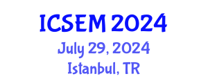 International Conference on Statistics, Econometrics and Mathematics (ICSEM) July 29, 2024 - Istanbul, Turkey