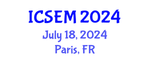 International Conference on Statistics, Econometrics and Mathematics (ICSEM) July 18, 2024 - Paris, France