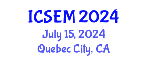 International Conference on Statistics, Econometrics and Mathematics (ICSEM) July 15, 2024 - Quebec City, Canada
