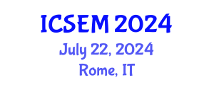 International Conference on Statistics, Econometrics and Mathematics (ICSEM) July 22, 2024 - Rome, Italy