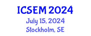 International Conference on Statistics, Econometrics and Mathematics (ICSEM) July 15, 2024 - Stockholm, Sweden