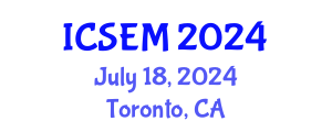 International Conference on Statistics, Econometrics and Mathematics (ICSEM) July 18, 2024 - Toronto, Canada