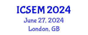 International Conference on Statistics, Econometrics and Mathematics (ICSEM) June 27, 2024 - London, United Kingdom