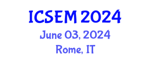 International Conference on Statistics, Econometrics and Mathematics (ICSEM) June 03, 2024 - Rome, Italy