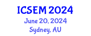 International Conference on Statistics, Econometrics and Mathematics (ICSEM) June 20, 2024 - Sydney, Australia