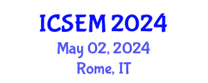 International Conference on Statistics, Econometrics and Mathematics (ICSEM) May 02, 2024 - Rome, Italy
