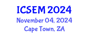 International Conference on Statistics, Econometrics and Mathematics (ICSEM) November 04, 2024 - Cape Town, South Africa