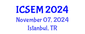 International Conference on Statistics, Econometrics and Mathematics (ICSEM) November 07, 2024 - Istanbul, Turkey