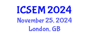 International Conference on Statistics, Econometrics and Mathematics (ICSEM) November 25, 2024 - London, United Kingdom