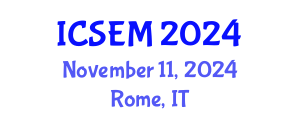 International Conference on Statistics, Econometrics and Mathematics (ICSEM) November 11, 2024 - Rome, Italy