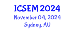 International Conference on Statistics, Econometrics and Mathematics (ICSEM) November 04, 2024 - Sydney, Australia