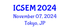 International Conference on Statistics, Econometrics and Mathematics (ICSEM) November 07, 2024 - Tokyo, Japan
