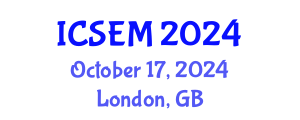 International Conference on Statistics, Econometrics and Mathematics (ICSEM) October 17, 2024 - London, United Kingdom