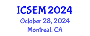 International Conference on Statistics, Econometrics and Mathematics (ICSEM) October 28, 2024 - Montreal, Canada