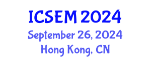 International Conference on Statistics, Econometrics and Mathematics (ICSEM) September 26, 2024 - Hong Kong, China