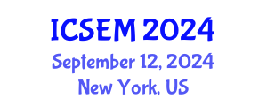 International Conference on Statistics, Econometrics and Mathematics (ICSEM) September 12, 2024 - New York, United States