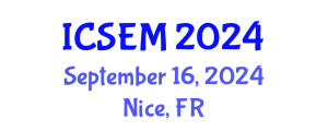 International Conference on Statistics, Econometrics and Mathematics (ICSEM) September 16, 2024 - Nice, France