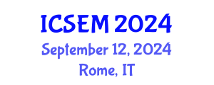 International Conference on Statistics, Econometrics and Mathematics (ICSEM) September 12, 2024 - Rome, Italy
