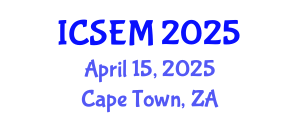 International Conference on Statistics, Econometrics and Mathematics (ICSEM) April 15, 2025 - Cape Town, South Africa