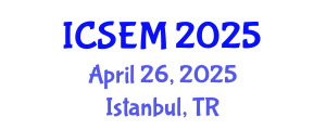 International Conference on Statistics, Econometrics and Mathematics (ICSEM) April 26, 2025 - Istanbul, Turkey