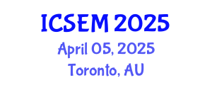 International Conference on Statistics, Econometrics and Mathematics (ICSEM) April 05, 2025 - Toronto, Australia