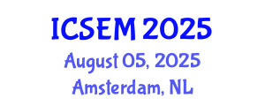 International Conference on Statistics, Econometrics and Mathematics (ICSEM) August 05, 2025 - Amsterdam, Netherlands