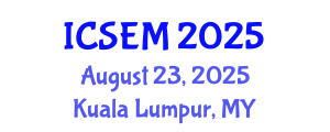 International Conference on Statistics, Econometrics and Mathematics (ICSEM) August 23, 2025 - Kuala Lumpur, Malaysia