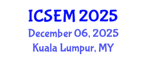 International Conference on Statistics, Econometrics and Mathematics (ICSEM) December 06, 2025 - Kuala Lumpur, Malaysia