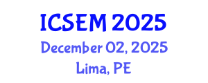 International Conference on Statistics, Econometrics and Mathematics (ICSEM) December 02, 2025 - Lima, Peru