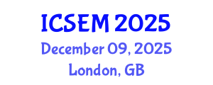 International Conference on Statistics, Econometrics and Mathematics (ICSEM) December 09, 2025 - London, United Kingdom