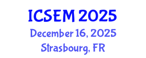 International Conference on Statistics, Econometrics and Mathematics (ICSEM) December 16, 2025 - Strasbourg, France