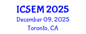 International Conference on Statistics, Econometrics and Mathematics (ICSEM) December 09, 2025 - Toronto, Canada