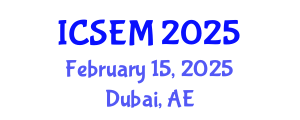 International Conference on Statistics, Econometrics and Mathematics (ICSEM) February 15, 2025 - Dubai, United Arab Emirates