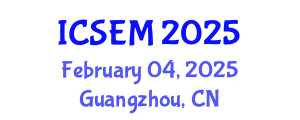 International Conference on Statistics, Econometrics and Mathematics (ICSEM) February 04, 2025 - Guangzhou, China