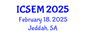 International Conference on Statistics, Econometrics and Mathematics (ICSEM) February 18, 2025 - Jeddah, Saudi Arabia