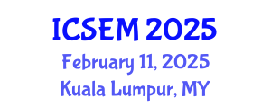 International Conference on Statistics, Econometrics and Mathematics (ICSEM) February 11, 2025 - Kuala Lumpur, Malaysia