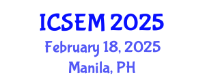 International Conference on Statistics, Econometrics and Mathematics (ICSEM) February 18, 2025 - Manila, Philippines