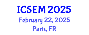International Conference on Statistics, Econometrics and Mathematics (ICSEM) February 22, 2025 - Paris, France