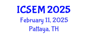 International Conference on Statistics, Econometrics and Mathematics (ICSEM) February 11, 2025 - Pattaya, Thailand