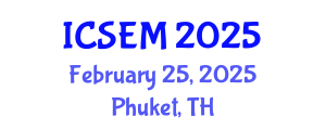 International Conference on Statistics, Econometrics and Mathematics (ICSEM) February 25, 2025 - Phuket, Thailand