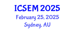 International Conference on Statistics, Econometrics and Mathematics (ICSEM) February 25, 2025 - Sydney, Australia