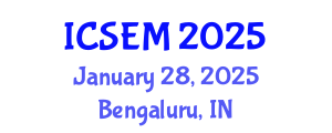 International Conference on Statistics, Econometrics and Mathematics (ICSEM) January 28, 2025 - Bengaluru, India