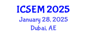 International Conference on Statistics, Econometrics and Mathematics (ICSEM) January 28, 2025 - Dubai, United Arab Emirates