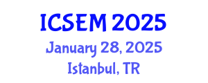 International Conference on Statistics, Econometrics and Mathematics (ICSEM) January 28, 2025 - Istanbul, Turkey
