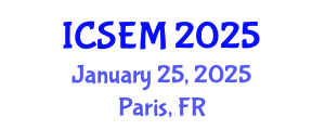 International Conference on Statistics, Econometrics and Mathematics (ICSEM) January 25, 2025 - Paris, France