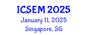 International Conference on Statistics, Econometrics and Mathematics (ICSEM) January 11, 2025 - Singapore, Singapore