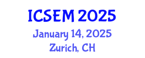 International Conference on Statistics, Econometrics and Mathematics (ICSEM) January 14, 2025 - Zurich, Switzerland