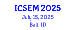 International Conference on Statistics, Econometrics and Mathematics (ICSEM) July 15, 2025 - Bali, Indonesia