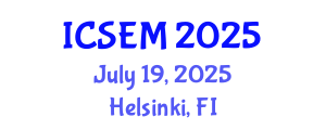 International Conference on Statistics, Econometrics and Mathematics (ICSEM) July 19, 2025 - Helsinki, Finland